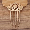 Alloy Hair Comb Findings PW-WG28420-03-1