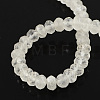 Natural Quartz Crystal Beads Strands X-G-R186-14-3