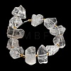 Natural Quartz Crystal Beads Strands G-F833-S01-01-3