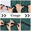 8 Sets PU Leather Sew on Toggle Buckles AJEW-HS0001-54C-3