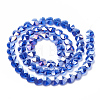 Electroplate Glass Beads X-EGLA-Q091-10mm-A07-2