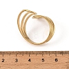 Irregular Brass Cuff Rings for Women KK-CBA8D1E-05G-4
