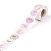 8 Styles Unicorn Paper Stickers X-DIY-L051-008-3
