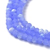 Imitation Jade Glass Beads Strands X1-EGLA-A034-J4mm-MB03-4