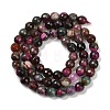 Natural Agate Beads Strands G-C082-A01-22-3