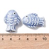 Handmade Porcelain Beads PORC-K010-08L-3