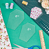 Acrylic Quilting Templates DIY-BC0014-52B-4