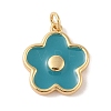 Rack Plating Brass Enamel Pendants KK-Z047-02E-RS-1