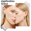 16Pcs 2 Colors 304 Stainless Steel Ear Cuff Findings STAS-BBC0003-23-5