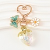 Acrylic & Alloy Pendant Decorations HJEW-YW00491-03-1