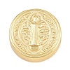 Religion Brass Beads KK-E802-23G-B-1
