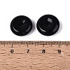 Natural Black Onyx Charms G-Q601-30A-01-3