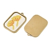 304 Stainless Steel & Embroidered Pendants SA-CBA1ED9-07G-2