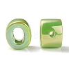 UV Plating Rainbow Iridescent Acrylic Beads OACR-C012-01F-3