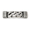 304 Stainless Steel Twisted Chain Connector Charms STAS-Z147-11AS-04-1