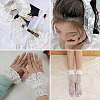 3 Bags 3 Style Polyamide Yarns Stretch Elastic Lace Trim OCOR-YS0001-07-7