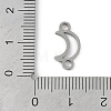 Non-Tarnish 304 Stainless Steel Connector Charms STAS-L279-014P-3