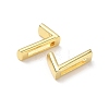 Brass Slide Charms KK-L253-15G-07-2
