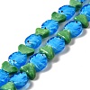 Handmade Lampwork Beads Strands LAMP-G154-07B-1