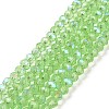 Electroplate Glass Beads Strands LS-EGLA-A034-T8mm-L17-1