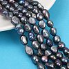 Natural Cultured Freshwater Pearl Beads Strands PEAR-P064-20K-03D-1