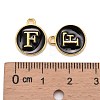 Golden Plated Alloy Charms ENAM-S118-02F-3