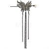 Butterfly Alloy Lady Hair Forks PW-WGCE73E-01-1