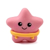 Sea Animals Opaque Resin Starfish with Swim Figurine RE-CBA1AA1-03D-1