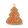 Christmas Theme Alloy Enamel Pendants ENAM-Q509-01KCG-08-1