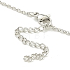 304 Stainless Steel Cable Chain Necklaces NJEW-H040-17P-3