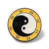 Eight-Diagram Tactics with Yin Yang Enamel Pin JEWB-K008-01B-1