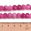 Faceted Dyed Natural White Jade Beads Strands GG-CBAE966-01B-R-4