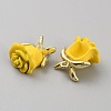 Spray Painted Alloy Charms FIND-TAC0017-35A-2