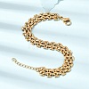 9.5MM 304 Stainless Steel Panther Chains Bracelets for Man and Women SA-CBAB767-14G-2