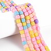 Handmade Polymer Clay Beads Strands X-CLAY-T020-09F-7