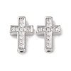 Brass Micro Pave Clear Cubic Zirconia KK-Z142-11P-1