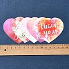 Coated Paper Thank You Greeting Card DIY-FS0007-76D-4