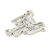 Tibetan Style Alloy Western Cowboy Saddle Watch Fob Metal Chandelier Component Links FIND-U015-24AS-2