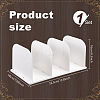 4-Compartment Plastic Book Organizer AJEW-WH0696-760-2