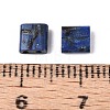 2-Hole Baking Paint Glass Seed Beads SEED-N009-03B-3