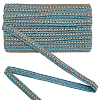 Polyester Centipede Braided Wavy Ribbon OCOR-WH0070-319A-1