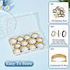 12Pcs 6 Size 201 Stainless Steel Grooved Finger Ring Settings RJEW-TA0001-05G-3