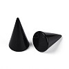 Natural Obsidian Ring Display Stands G-T144-06H-2