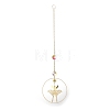 Brass Big Pendant Decorations HJEW-M005-03G-02-2