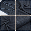 Herringbone Patterned Tweed Fabric for Clothing Accessories DIY-WH0579-94B-4