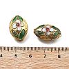 Handmade Cloisonne Beads CLB-Q002-08D-3