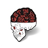Word Get In Your Head Enamel Pin JEWB-G013-D02-1