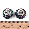Opaque Resin European Beads RESI-T057-29A-3