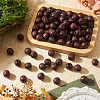 Wood European Beads WOOD-TA0003-10B-5
