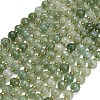 Dyed Imitation Jade Glass Beads Strands GL-Z001-02B-02-1